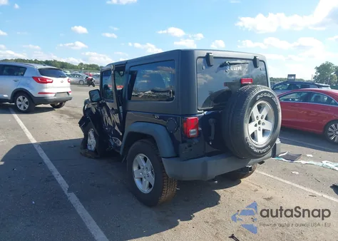 2013 Jeep Wrangler Sport z USA, uszkodzony, nr VIN 1C4AJWAG8DL531399